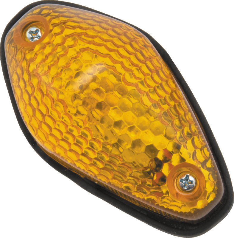 BikeMaster Universal Teardrop Marker Light - Amber - 268058