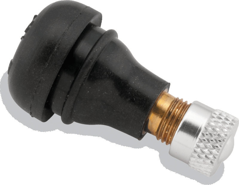 BikeMaster Valve Stem 15mm Rubber Pair - 152185