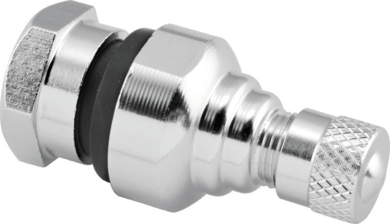BikeMaster Valve Stem Aluminum 11.3mm Pair Silver - 151976