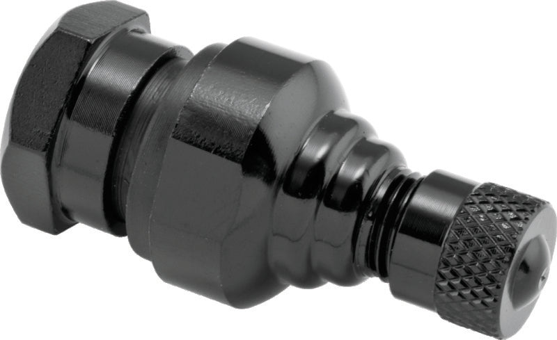 BikeMaster Valve Stem Aluminum 8.3mm Pair - Black - 151978