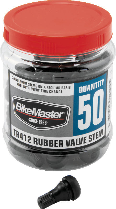 BikeMaster Valve Stem TR412 Rubber Tub/51 - 151411
