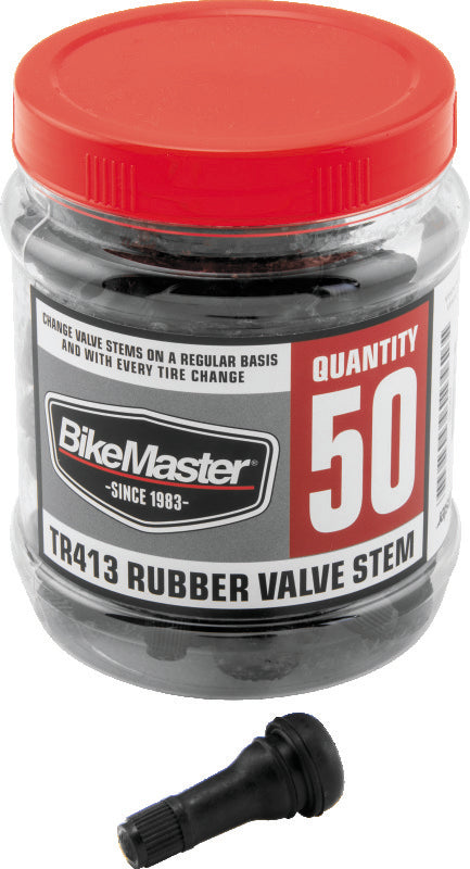 BikeMaster Valve Stem TR413 Rubber Tub/51 - 151410