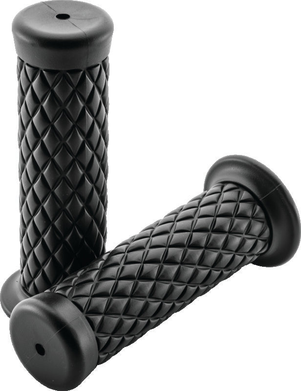 Bikers Choice 1 Inch Black Quilted Grip - 485801