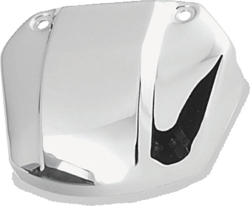 Bikers Choice 1971-2017 Chrome Headlight Bracket Cover Replaces H-D 67884-90T No Indicator Hole - 490125