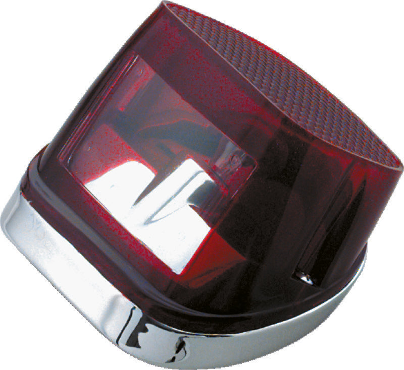 Bikers Choice 1973-1998 Big Twin And Sportster Replacement Taillight Red Replaces H-D 68008-73B - 490651