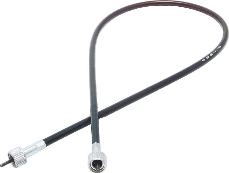 Bikers Choice 1974-1980 XL Black Vinyl Tach Cable Replaces H-D 92065-74T - 66040