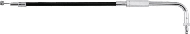 Bikers Choice 1976-1980 FL FX XL Black Vinyl Throttle Cable +6 Length 38.5 Inch Keihin - 66057