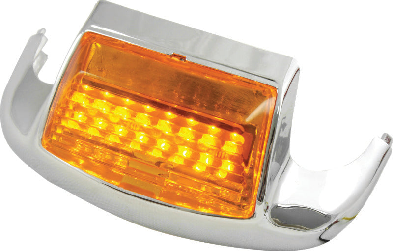 Bikers Choice 1980-1995 FLHT 1986-1995 FLST Front Amber Lens Replaces H-D 59082-79 - 491275