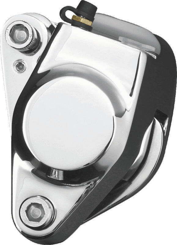 Bikers Choice 1984-1999 Big Twin Chrome Front 2 Piston Caliper Assembly W/Pads Replaces H-D 44046-84C - 601730