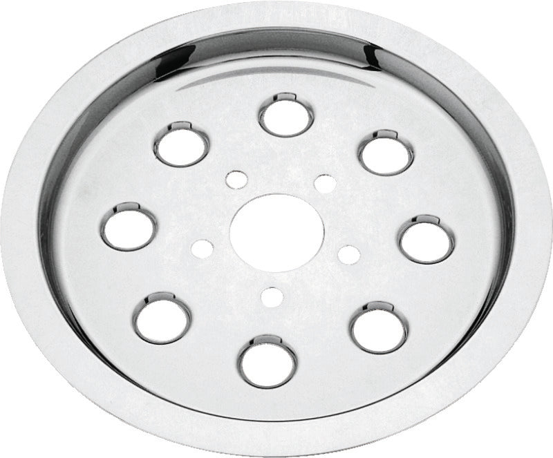 Bikers Choice 1984-1999 Big Twin Chrome Pulley Cover 65 Tooth - 493425