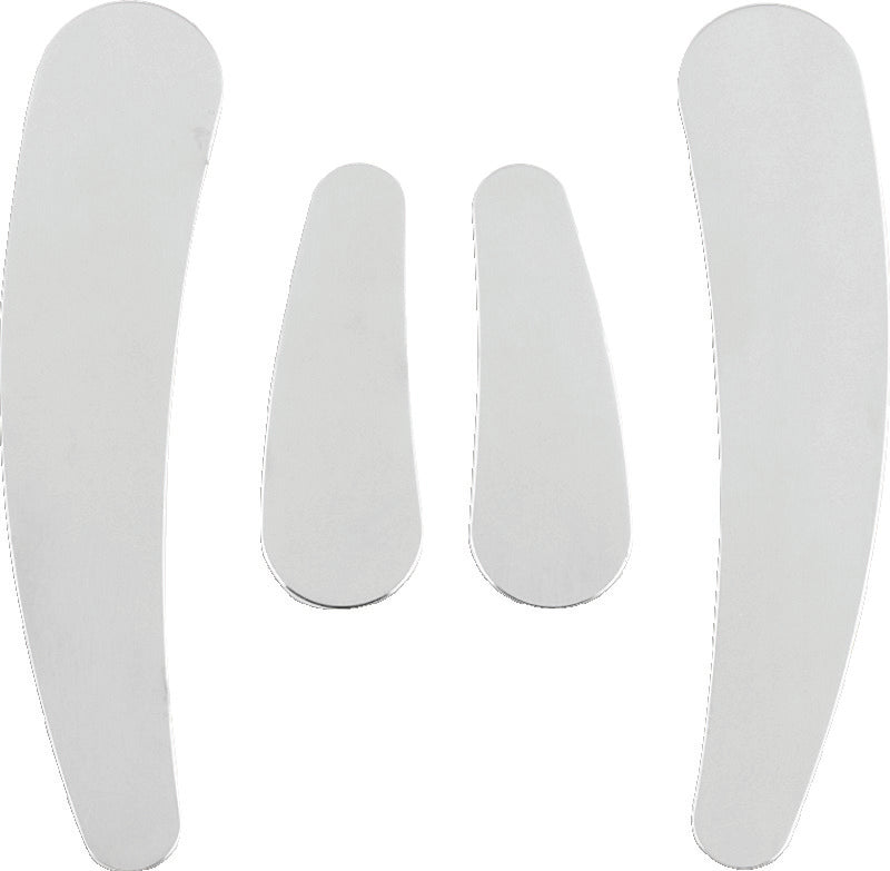 Bikers Choice 1986-2006 Softail Chrome Frame Inserts Replaces H-D 47300-88T - 490758