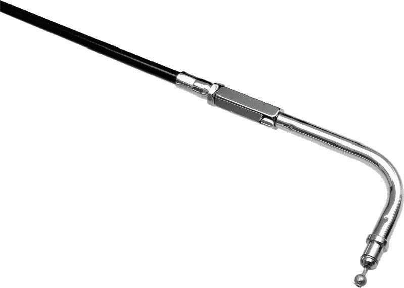 Bikers Choice 1996-1997 FLHT Models Black Vinyl Throttle Cable Replaces H-D 56327-96 Stock Length - 66278