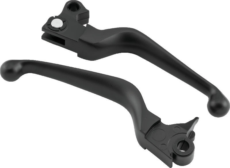 Bikers Choice 1996-2016 Big Twin W/ Cable Clutch 1996-2003 XL Black Lever Set - 482857