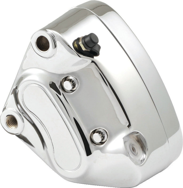 Bikers Choice 2000-2007 Big Twin / 2000-2003 XL Front Left Chrome Caliper W/Pads - 601657