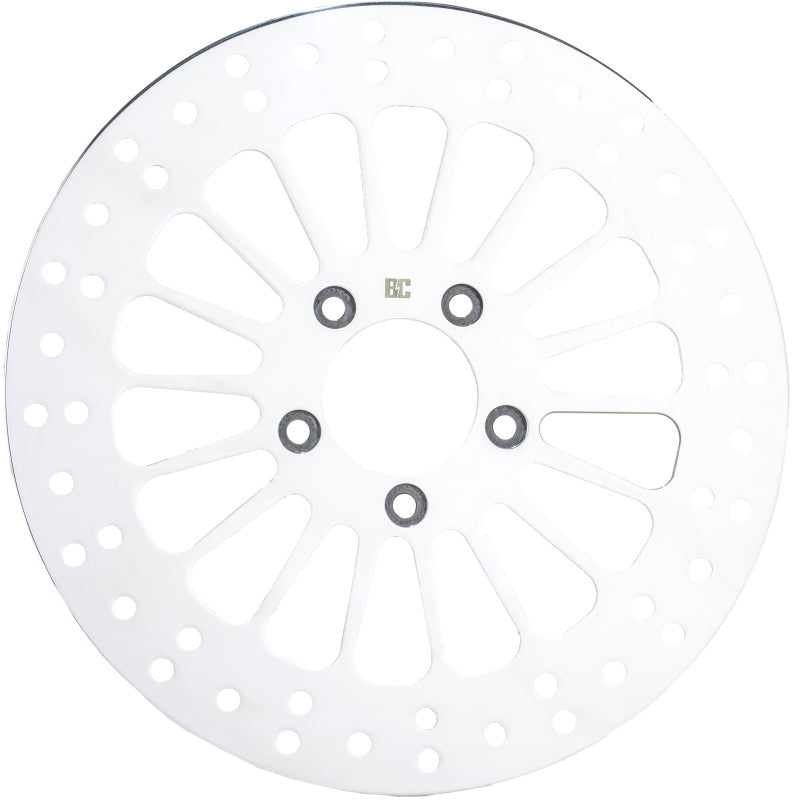Bikers Choice 2000-2017 Big Twin Low and Slow 11.5 Inch Rear Brake Rotor Polished - 485222