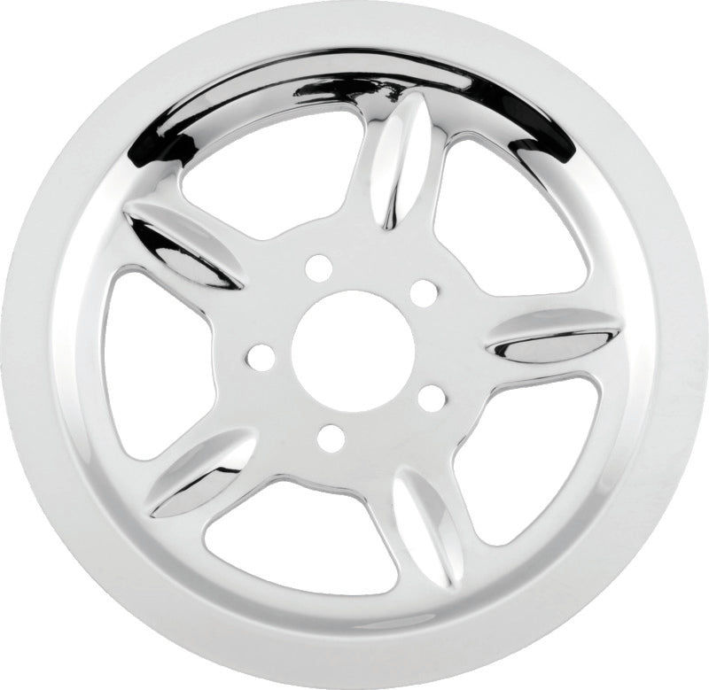 Bikers Choice 2004-2022 XL Chrome Belt Drive Pulley Cover - 489763