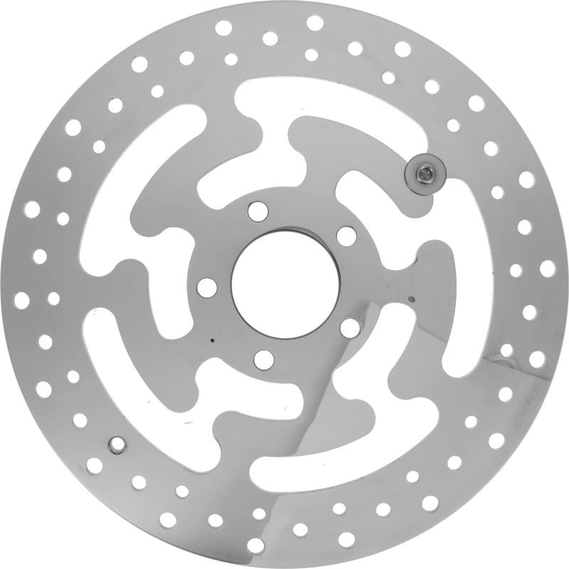Bikers Choice 2008-2016 Touring OEM Style 11.8in Polished Rear Brake Rotor Right Replaces H-D 41810-08 - 482556