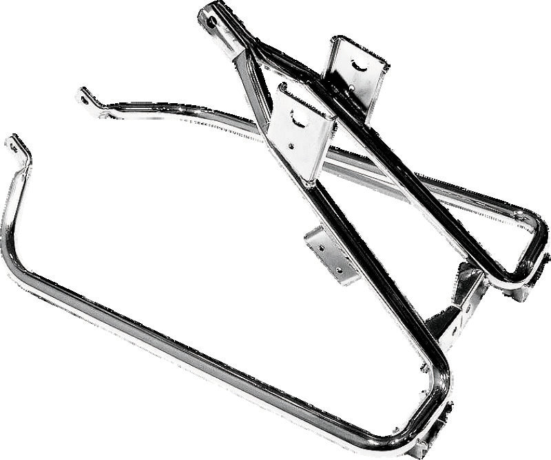 Bikers Choice 2009-2013 FLH FLT Chrome Saddlebag Support Bracket - 564333