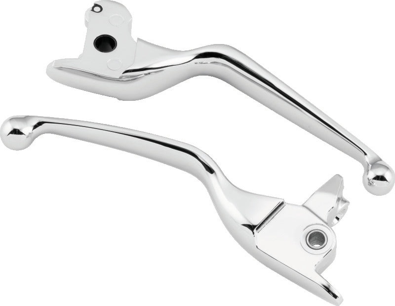 Bikers Choice 2014-2016 FLH FLT Chrome Hydraulic Clutch / Brake Lever Set - 480628