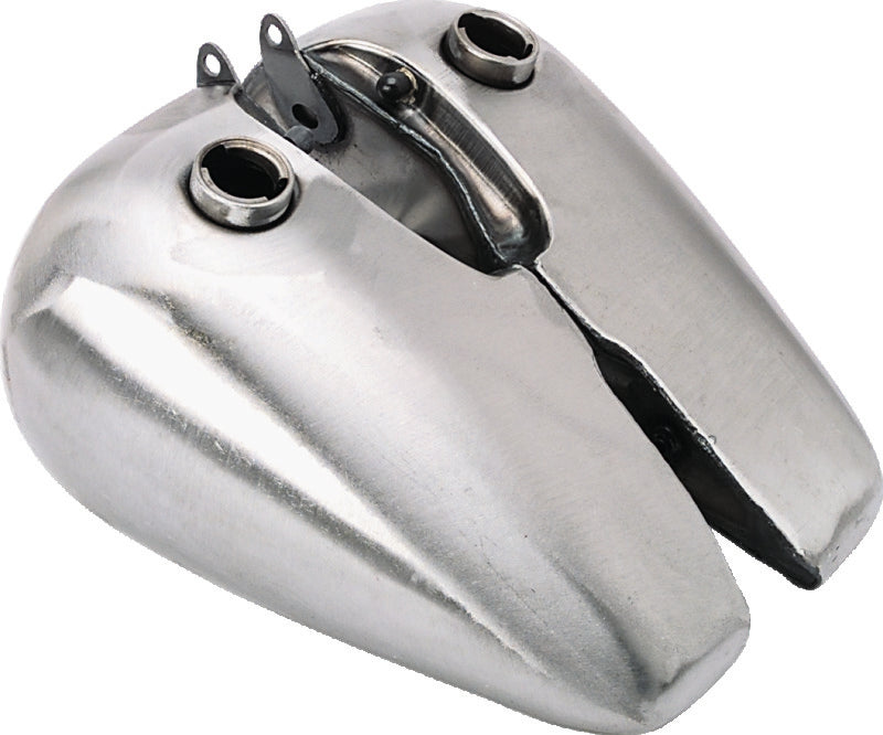Bikers Choice 2036-1984 Big Twin 5 Gallon Fatbob Tanks Cam Style Caps 22MM Petcock Pr - 488806
