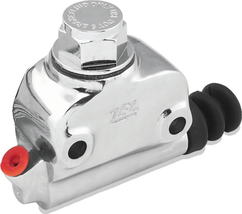 Bikers Choice 2058-1972 Big Twin Chrome Wagner Style Rear Master Cylinder Replaces H-D 41761-58 - 490698