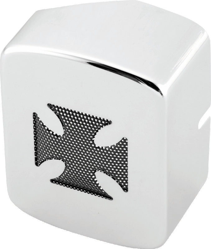 Bikers Choice 2065-1984 FL 1971-1986 FX 1984-1999 Softail Chrome Maltese Coil Cover Replaces H-D 31606-65TA - 490219