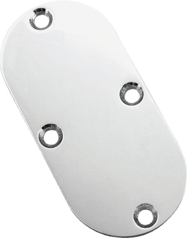 Bikers Choice 2065-1986 FL FX 4 Speed Chrome Inspection Cover Replaces H-D 60572-78T No Shifter Hole - 490592