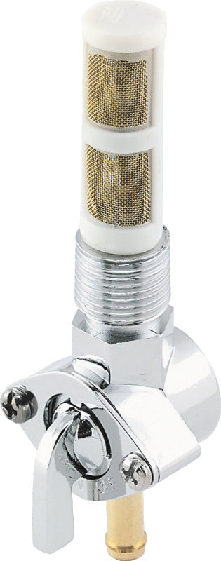 Bikers Choice 2066-1975 FLH / 1971-1974 FX / 2057-1974 XL Chrome Petcock 3/8 NPT Down Outlet - 492872