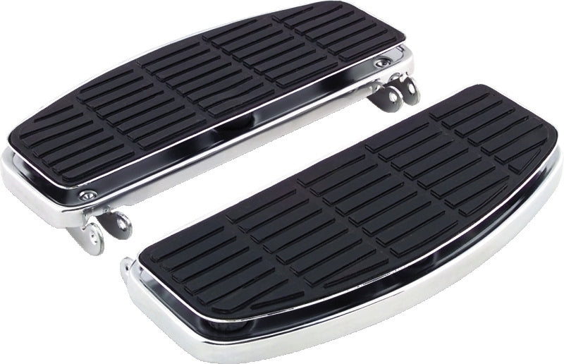 Bikers Choice 2066-1984 FL Chrome Late Style Floorboards Replaces H-D 50603-74TA - 490336