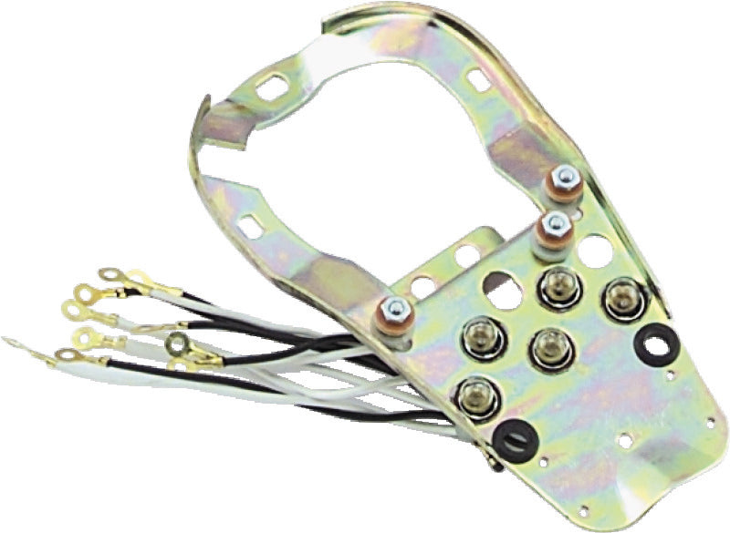 Bikers Choice 2068-1994 FL 1971-1972 FX 1980-1986 FXWG 1984-1995 Softail 5 Light Dash Base Plate - 490247
