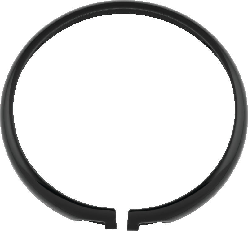 Bikers Choice 5-3/4 Headlight Replacement Black Trim Ring - 666858