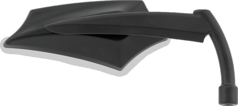 Bikers Choice 65-Up Black Angler Mirror Universal Custom Pair - 488742