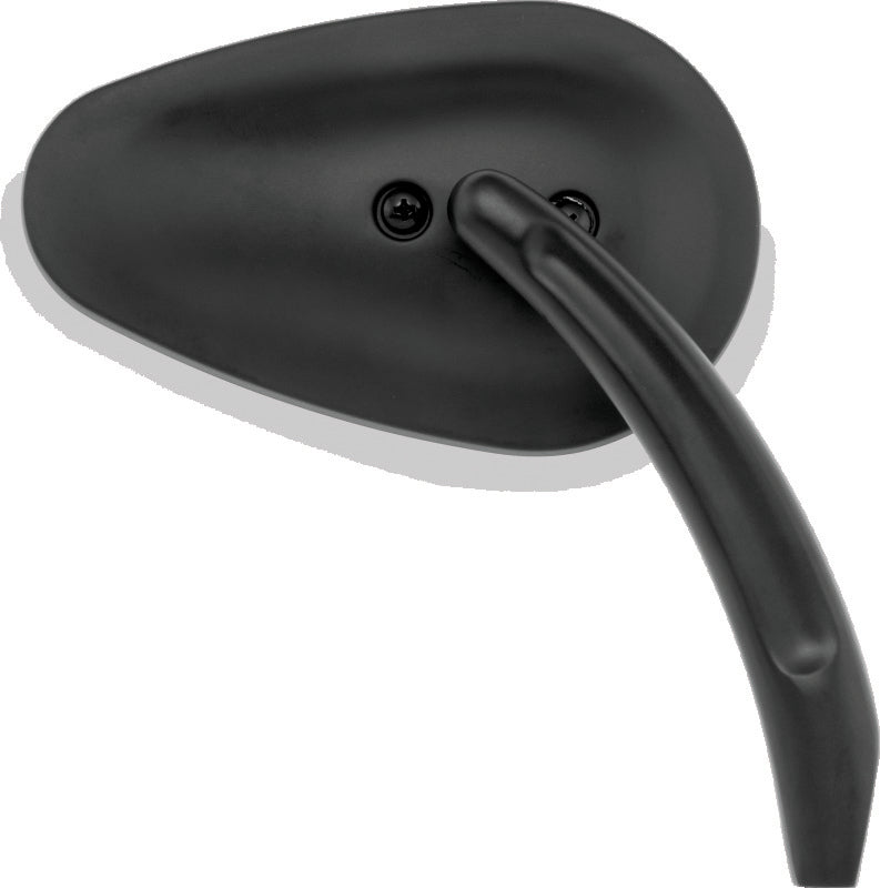 Bikers Choice 65-Up Black Tapered Mirrors Universal Custom Pair - 488746