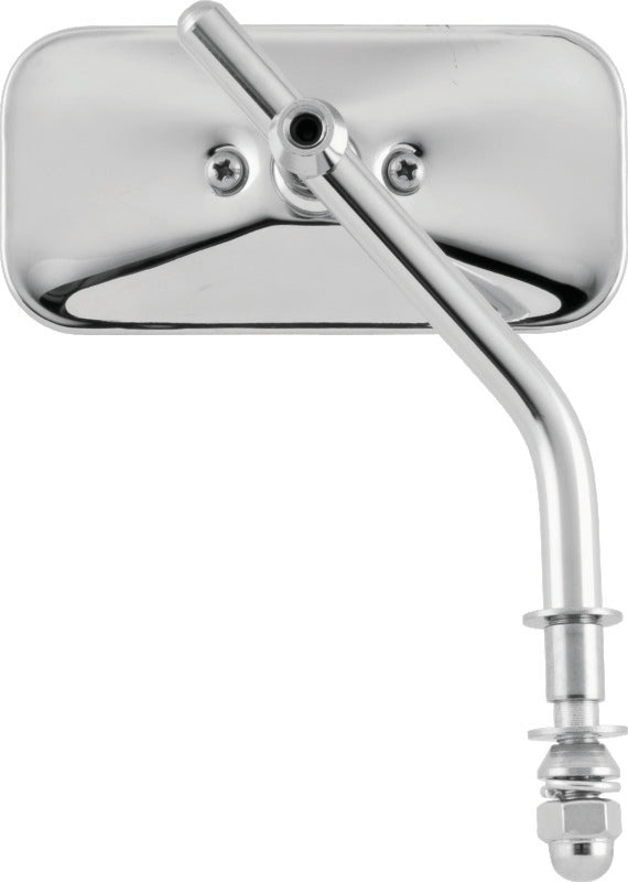 Bikers Choice 65-Up Chrome Stamped Mirror 2 X 4 1/2 Inch Ea - 490012