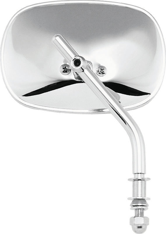 Bikers Choice 65-Up Chrome Stamped Steel Mirror Replaces H-D 91869-83T - 490738