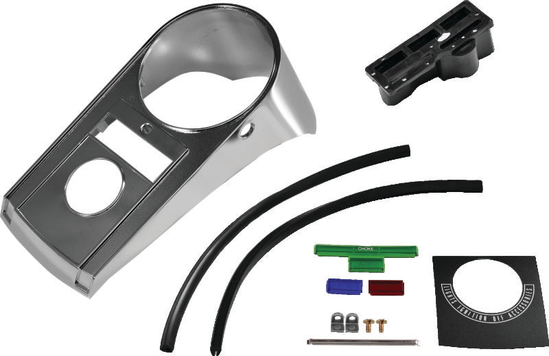 Bikers Choice 68-84FL 1971-1972 FX 1980-1986 FXWG 1984-1995 Softail Chrome Cast Dash Replaces H-D 71241-77T 91 - 490243