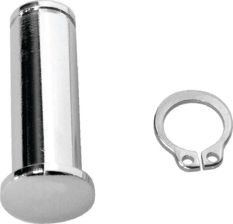 Bikers Choice 99-Up Big Twin 1998-2003 XL Except 08 Up FLH FLT Chrome Brake Pivot Pin & Clip - 483297