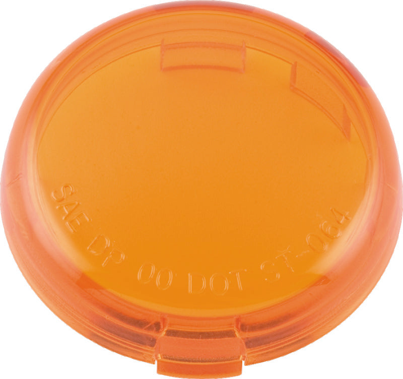 Bikers Choice Amber Replacement Bullet Turn Signal Lens - 489940