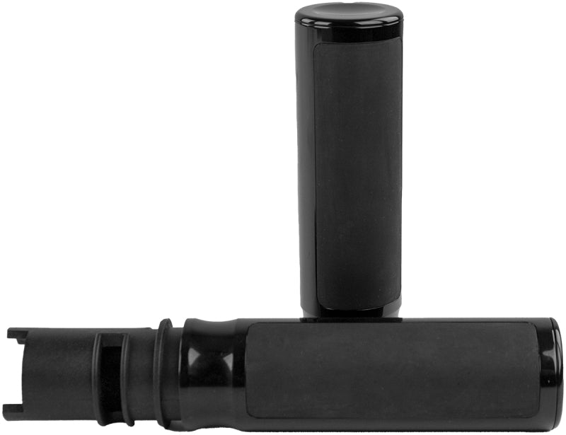 Bikers Choice Billet Cushioned Grips Throttle-By-Wire Black - 485811