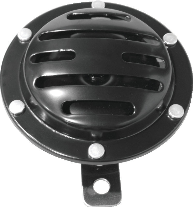 Bikers Choice Black Slotted Horn 12V Universal - 482396