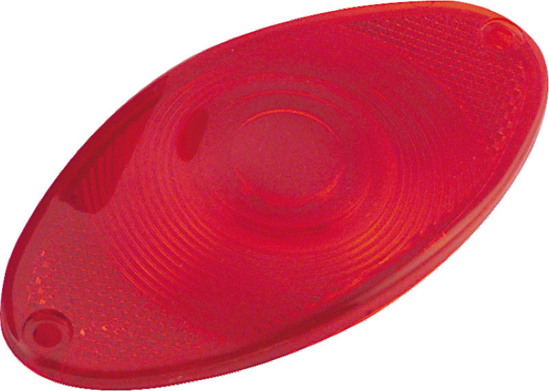 Bikers Choice Cat Eye Taillight Replacement Lens Red - 490175
