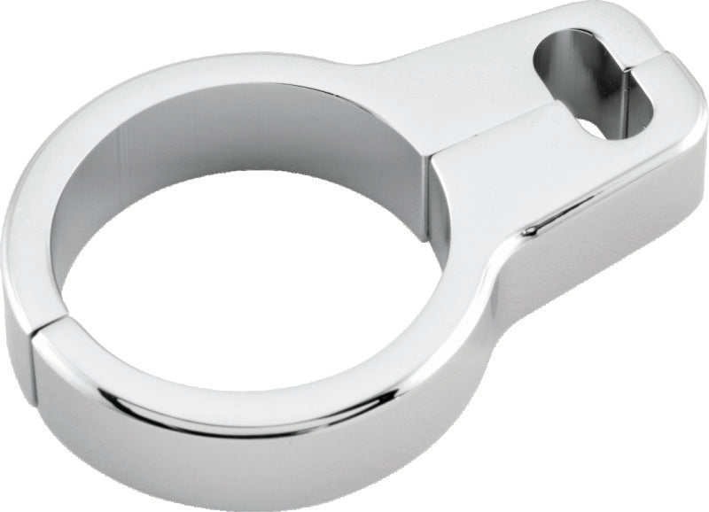 Bikers Choice Chrome 1.25 Inch Dual Throttle Cable Clamp Universal Custom - 482469