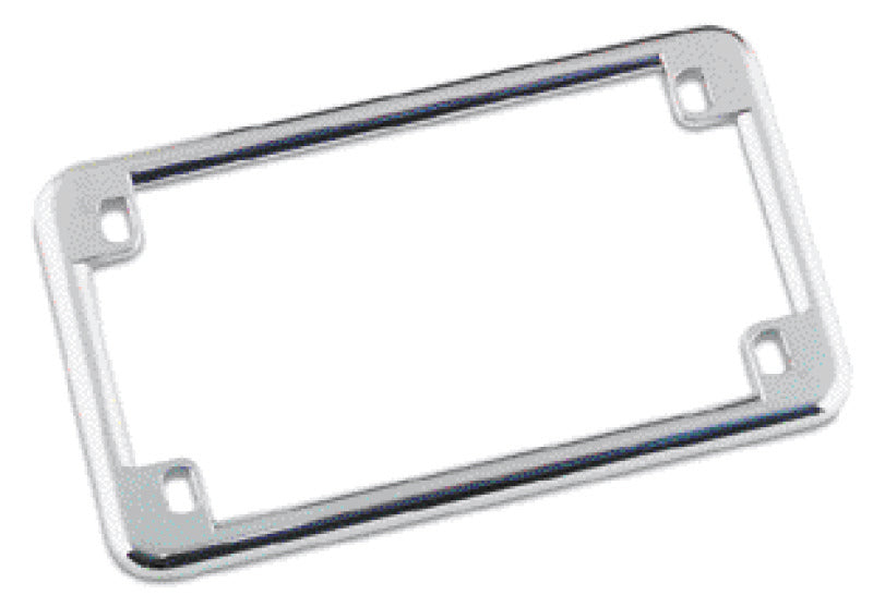 Bikers Choice Chrome License Plate Frame 6 3/4 X 3 3/4 Custom - 492499