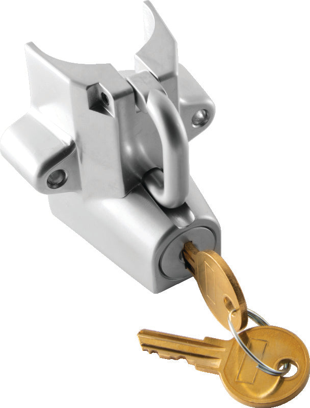 Bikers Choice Chrome Motorcycle Helmet Lock Fits 7/8 - 1 1/4 Tubing - 492970