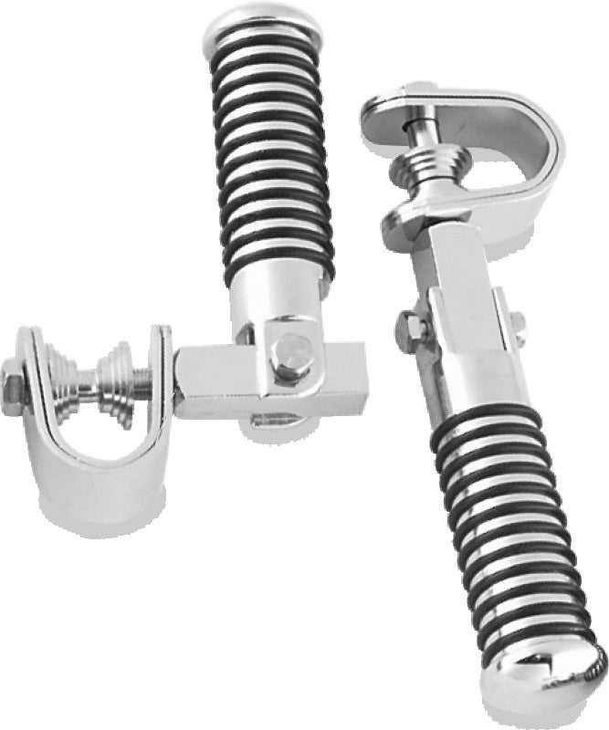 Bikers Choice Clamp On O Ring Peg Kit For 1 To 1 1/8 Inch Tube Universal Custom - 492614