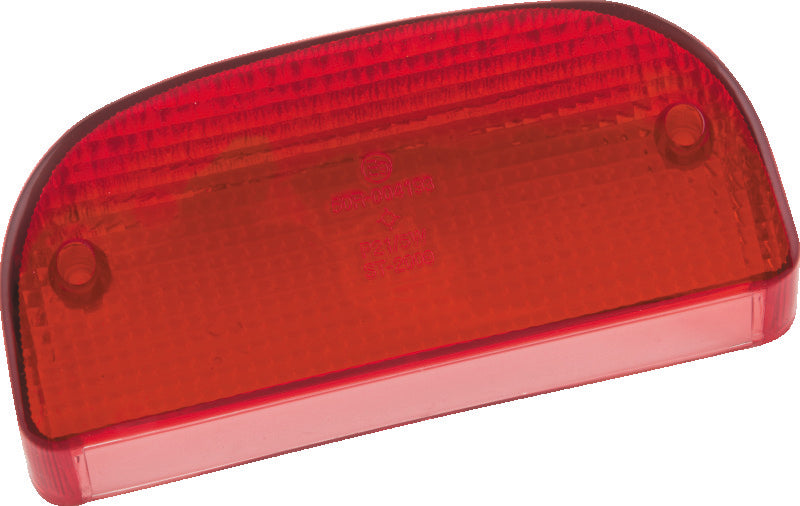 Bikers Choice Custom Fatbob Taillight Red Replacement Lens - 490297