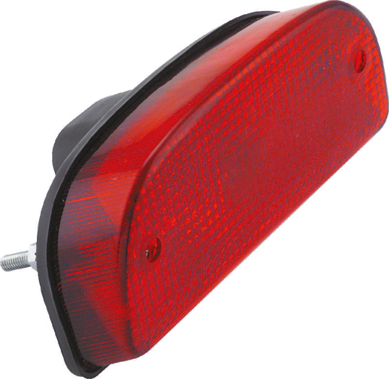 Bikers Choice Replacement Custom Fatbob Rear Taillight W/Red Lens - 491307