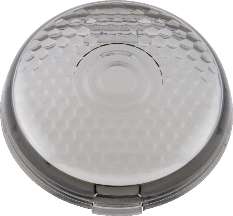 Bikers Choice Replacement Honeycomb Smoke Lens For LED Bullet Turn Signal - 489869