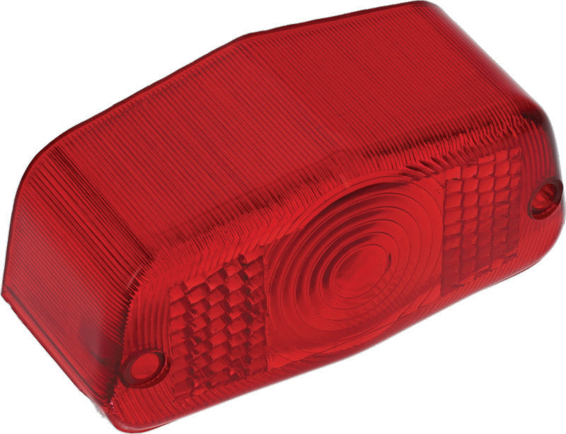 Bikers Choice Small Custom Tail Lamp Lamp Replacement Lens Lucas Style Red - 200221