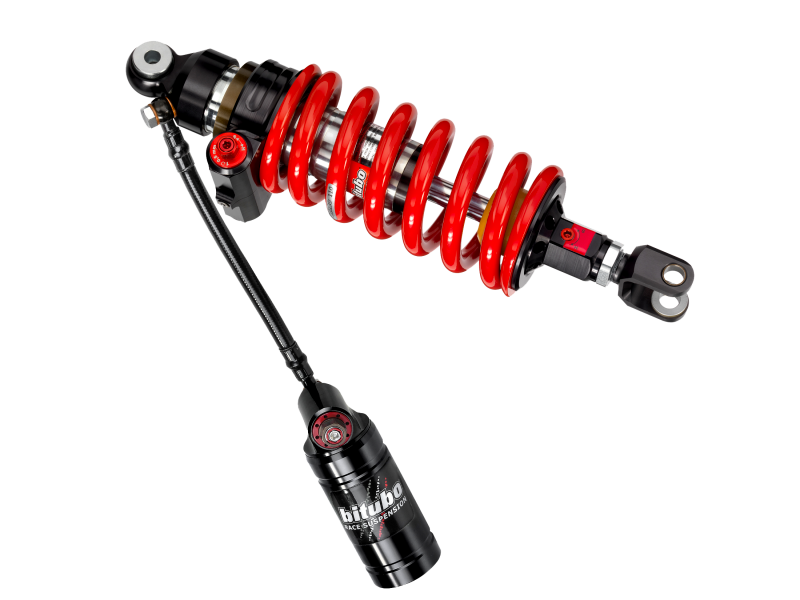 Bitubo Suspension Bitubo CLU3 Monoshock Adjustable: Hydraulic Spring Preload, Reb., Double Comp., Length, Red Spring - A0054CLU31V2